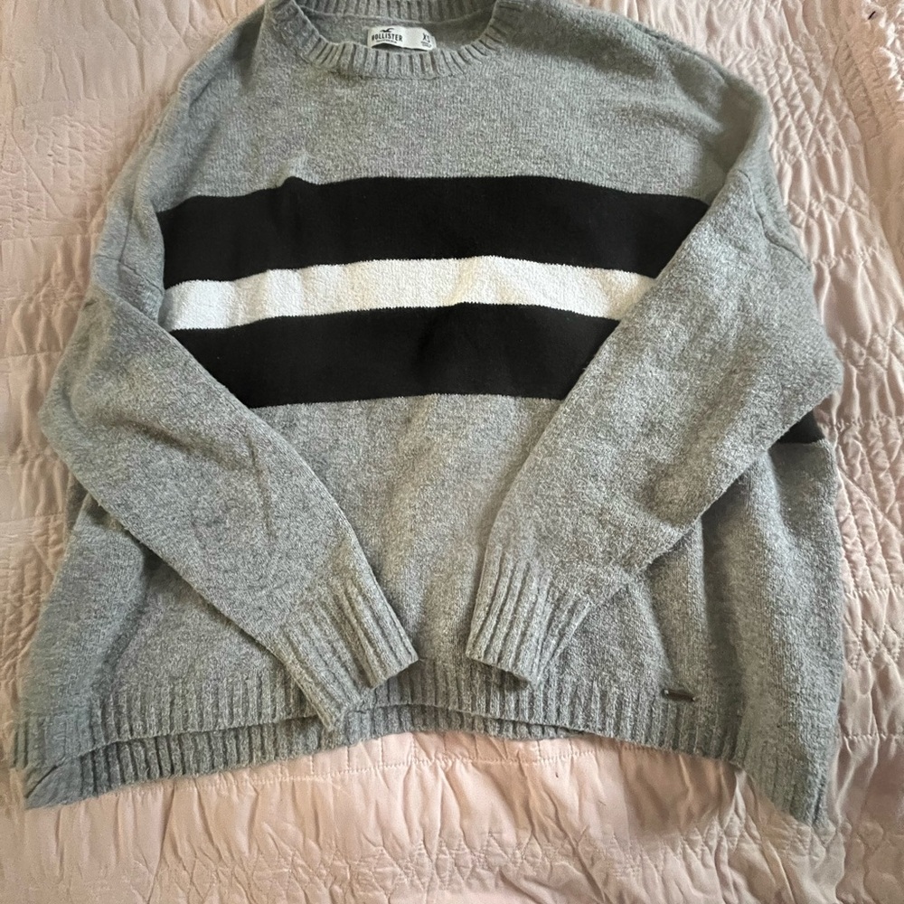 Grey Hollister Sweater
